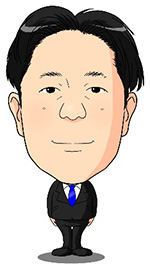 執行委員長 似顔絵